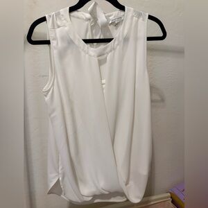 41 Hawthorn Ivory Sleeveless Blouse